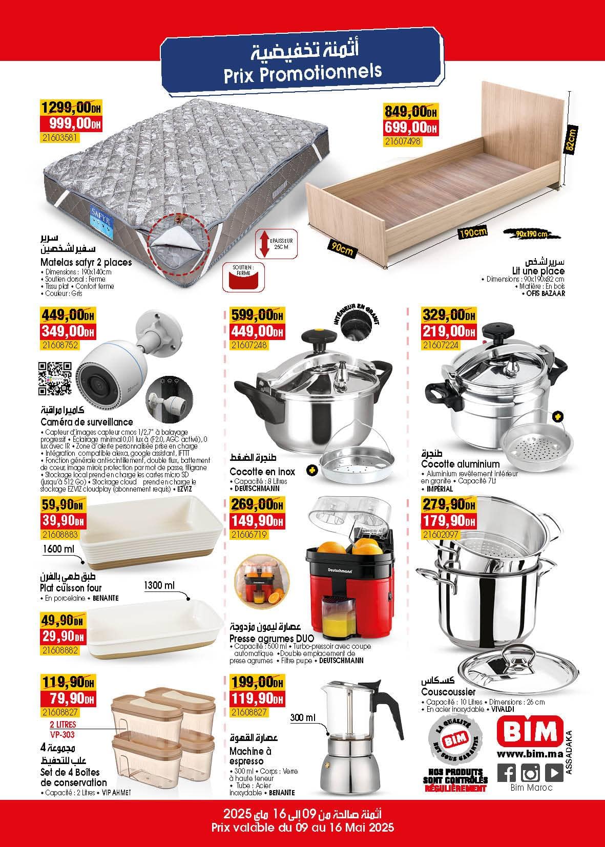 Catalogue BIM du 9 au 16 mai 2025 